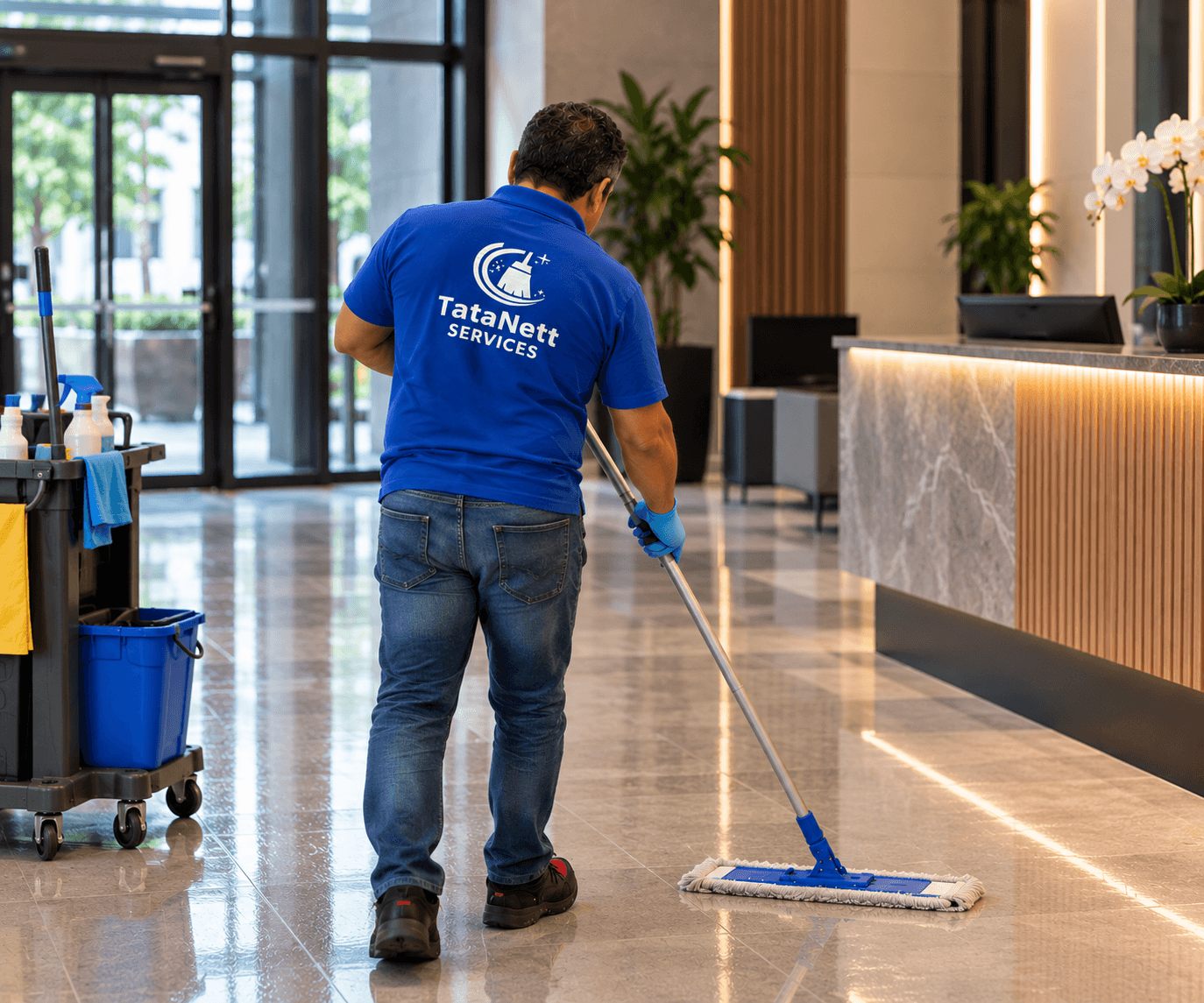 Conciergerie et entretien d'immeuble par TataNett Services