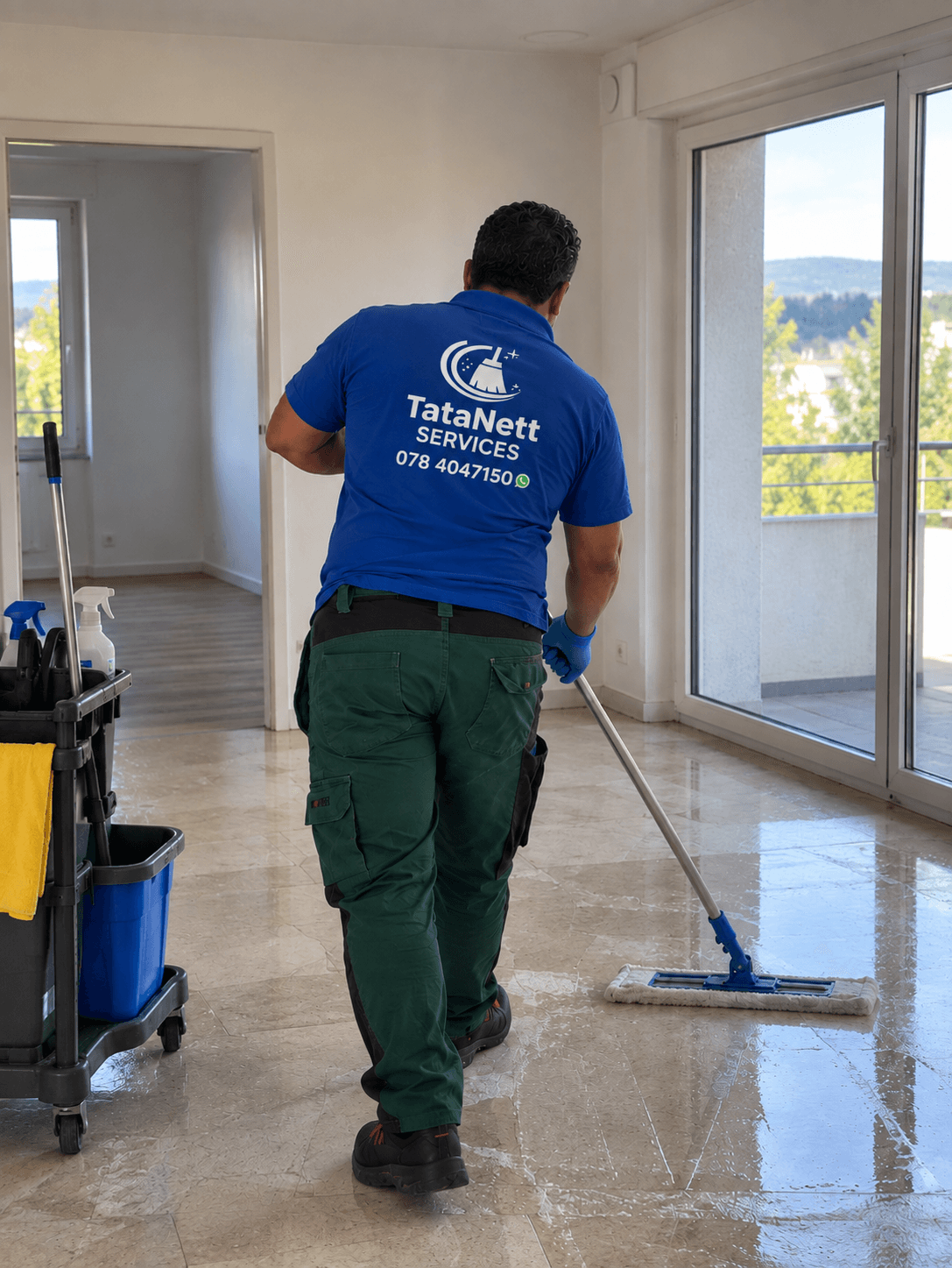 Nettoyage d'appartement pour fin de bail par TataNett Services