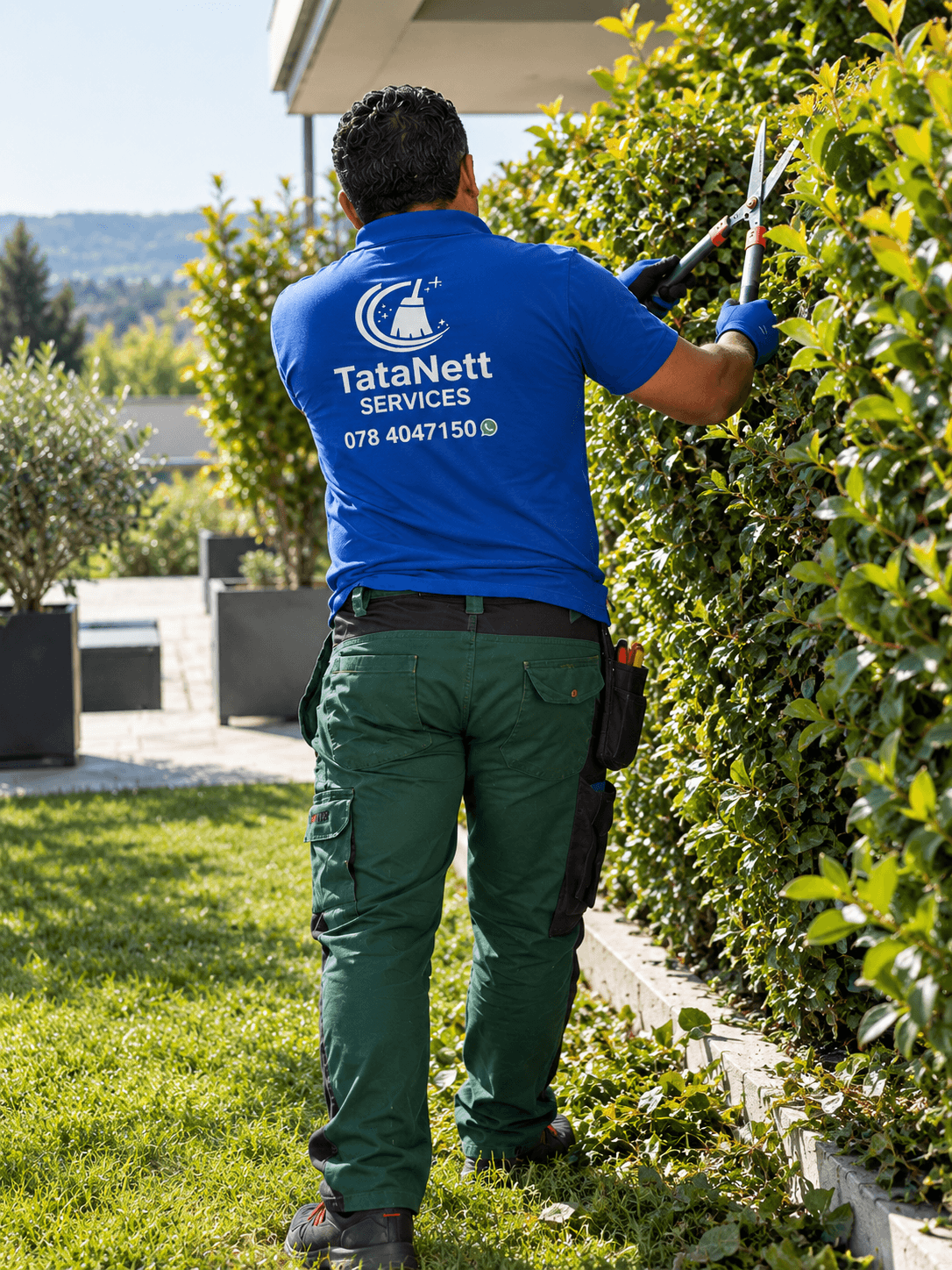 Entretien de jardins et terrasses par TataNett Services